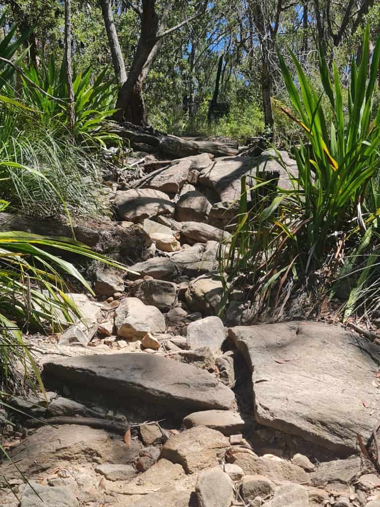 There are steep ascents and rock scrambling to get to Karloo Pools